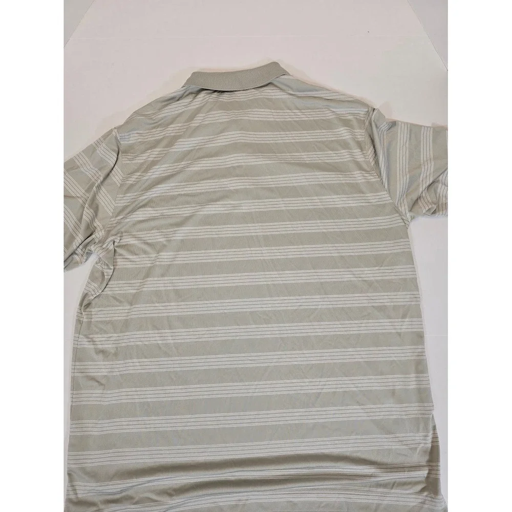 Nike Golf‎ Tour Performance Dri-Fit Striped Polo Shirt Mens Size XL